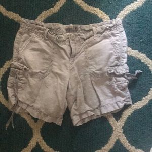 American Eagle Cargo shorts- light gray